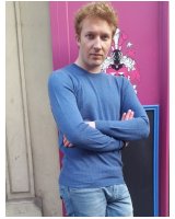 Heren Kasjmier Trui ronde kraag surfblauw