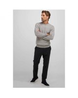 Maglia girocollo in Cashmere Grigio chiaro da Uomo