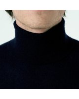 Cashmere turtleneck sweater Black men