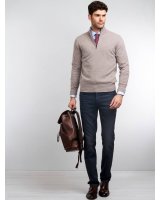 Pull camionneur Beige H