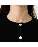 Cardigan en cachemire noir pour femme