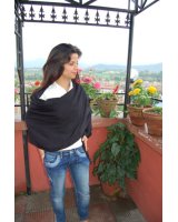 Pashmina Ultra doux en cachemire Noir