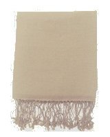Cashmere Pashmina ultra soft Dark beige