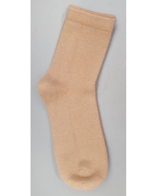 Camelkleurige kasjmier sokken | Hermine de Pashmina