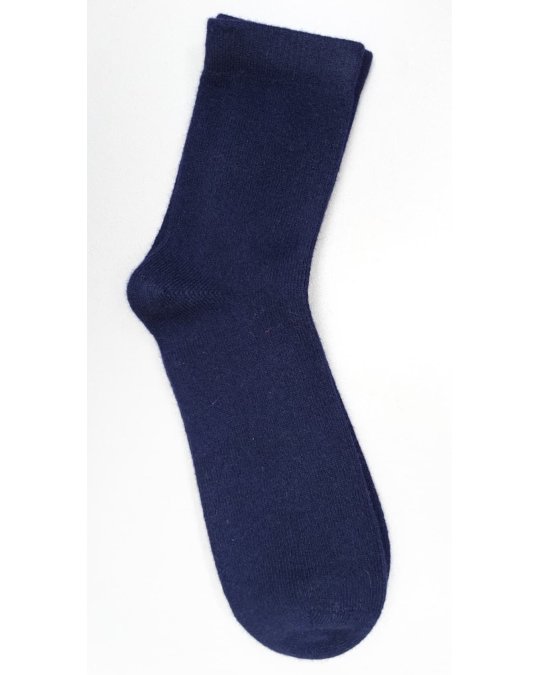 Navy blue cashmere socks | Hermine de Pashmina