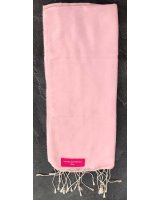 Pashmina eau de soie rosa pallido 40 x 160 cm | Hermine