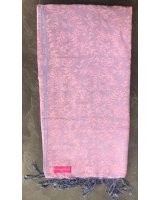 Geborduurde paarse pashmina | Hermine de Pashmina