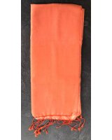 Orange and pale orange pashmina | Hermine de Pashmina