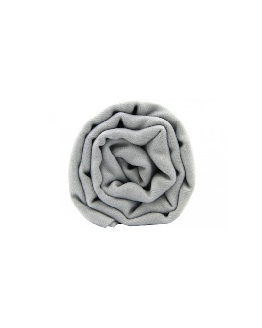 pashmina pur cachemire gris clair