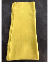 Pashmina en Pur Cachemire Jaune Poussin