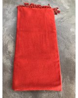 luxuriösen Bordeaux Kaschmir- und Seiden-Pashmina