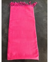 pashmina cachemire et soie de luxe rose