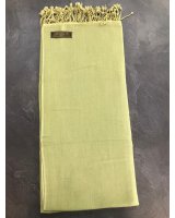 luxury light green cashmere and silk pashmina