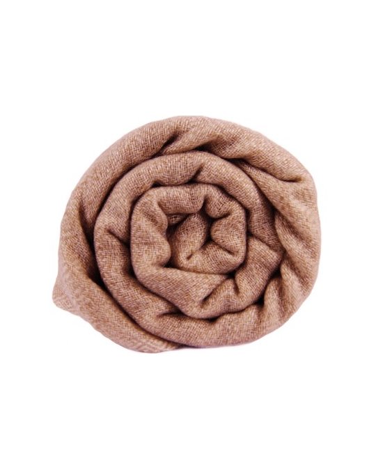 Himalaya Kasjmier Pashmina in Middelbeige