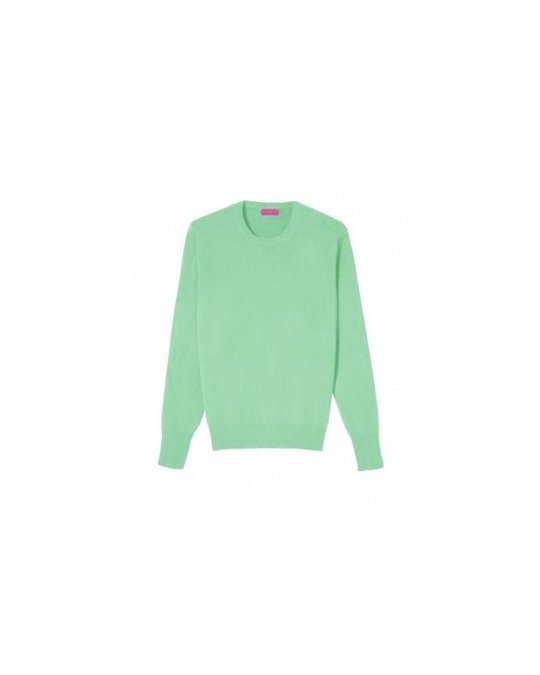 Maglia girocollo in Cashmere Paradiso verde da Uomo
