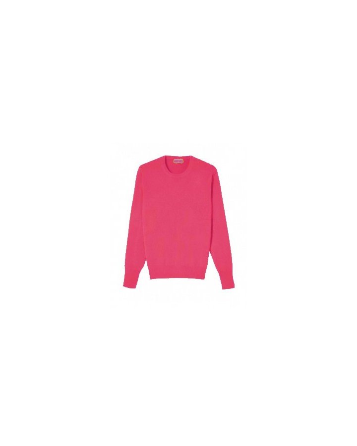 Maglia uomo cashmere lampone | Hermine de Pashmina