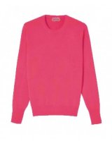 Maglia uomo cashmere lampone | Hermine de Pashmina