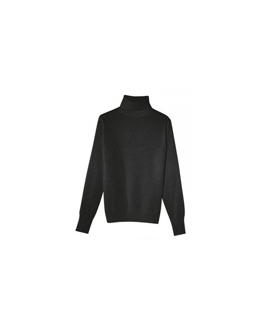 Maglia a collo alto in Cashmere Antracite da Uomo