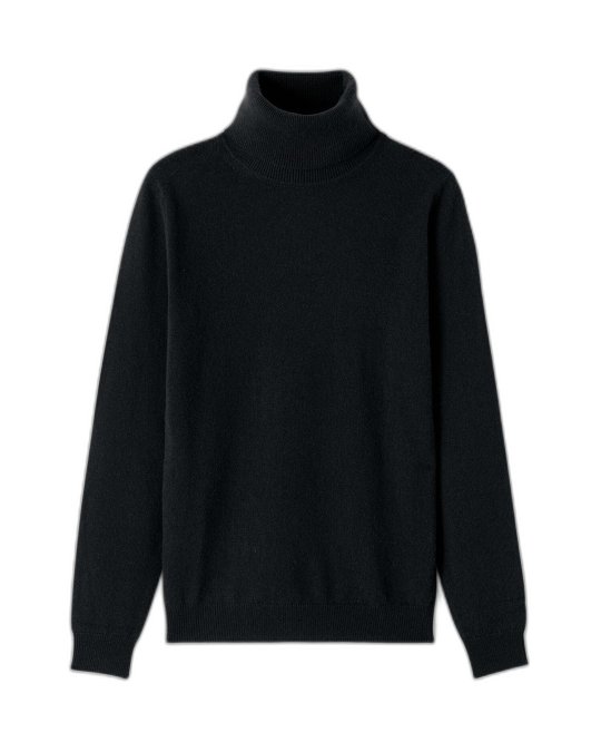 Zwarte Kasjmier Coltrui voor Dames