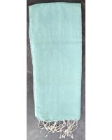 Pashmina Hellblau aus Seidenwasser | Hermine de Pashmina