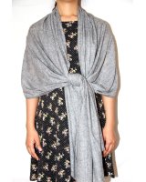 Hellgrauen Kaschmir Himalaya Pashmina