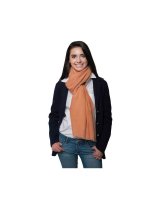 Pashmina in puro cashmere cammello