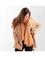 Pure Camel Cashmere Pashmina
