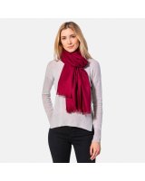 Pashmina in puro cashmere Bordò