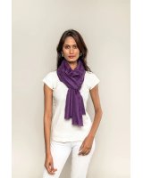 Kaschmir-Pashmina in Violett