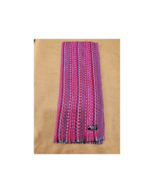 Fuchsia Kasjmier Kruis Pashmina