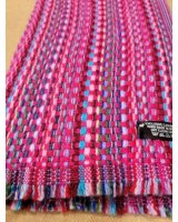 Fuchsia Kaschmir Kreuz Pashmina