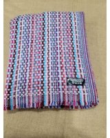 White Crossed Cashmere Pashmina