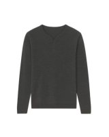Tunesischer Kaschmirpullover anthrazit | Hermine de Pashmina