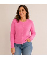 Kasjmier Cardigan Haribo Roze